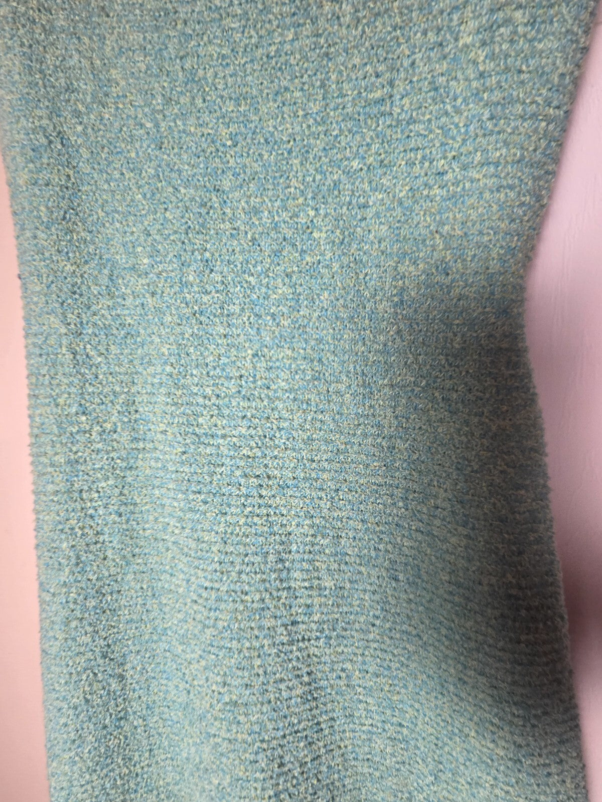 ZARA Women’s Green Sleeveless Knit Midi Dress with Back Tie Size Medium