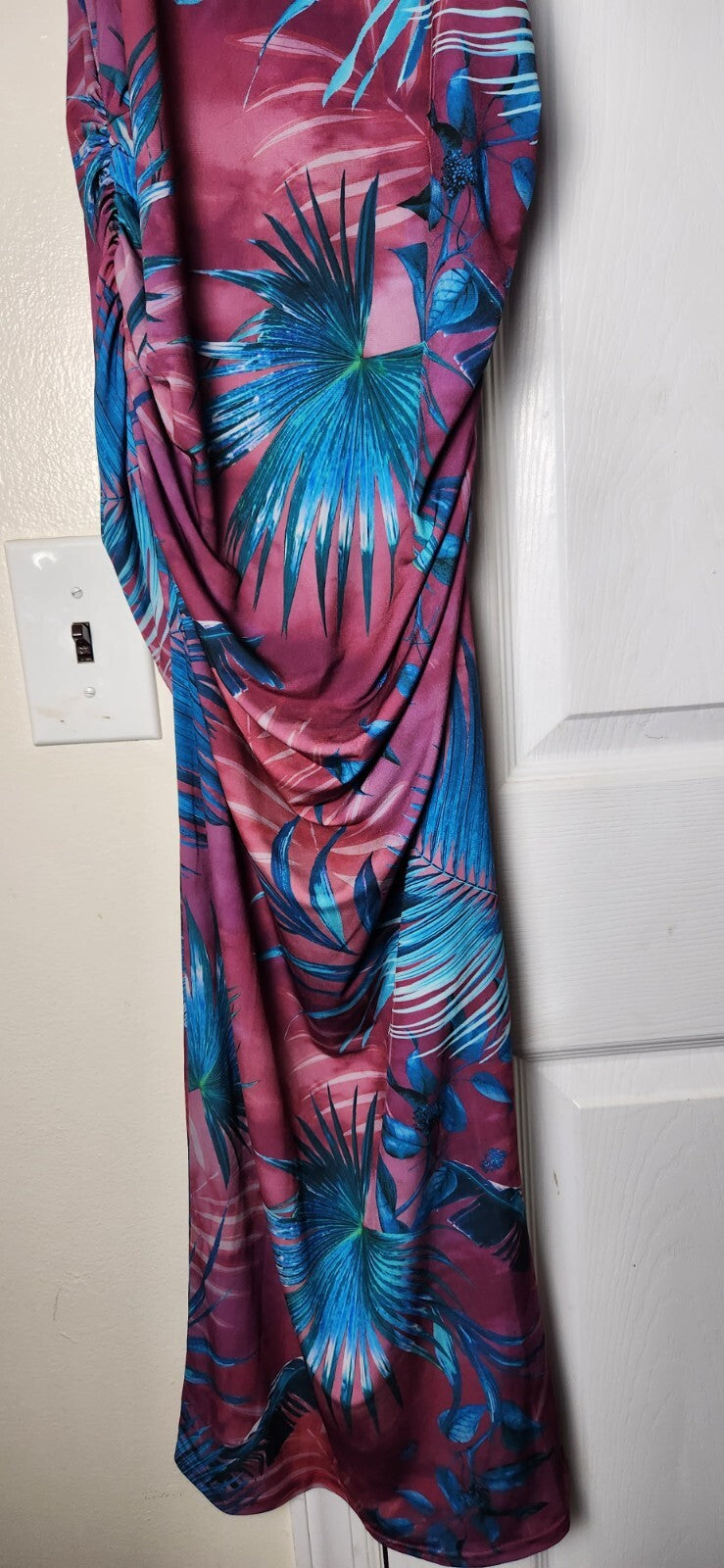 Venus Tropical Maxi Dress Women’s Sleeveless Summer Vacation Long Dresses Medium