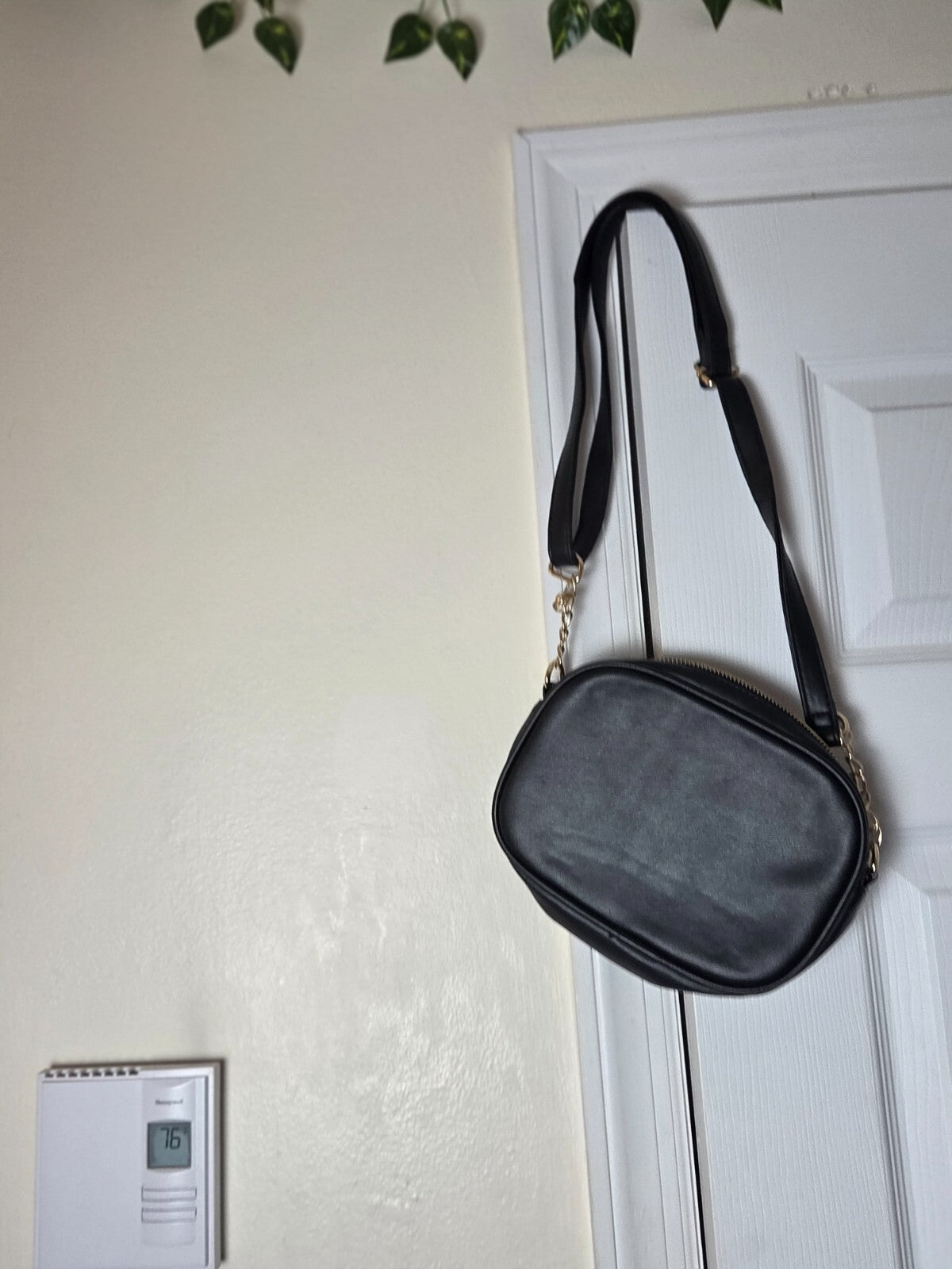 Bebe Black Shoulder Bag for Ladies   Stylish Everyday Purse for Women 