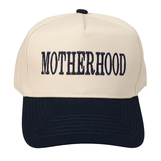 Motherhood Embroidered Baseball Cap Adjustable Mom Life Hat Gift for Women