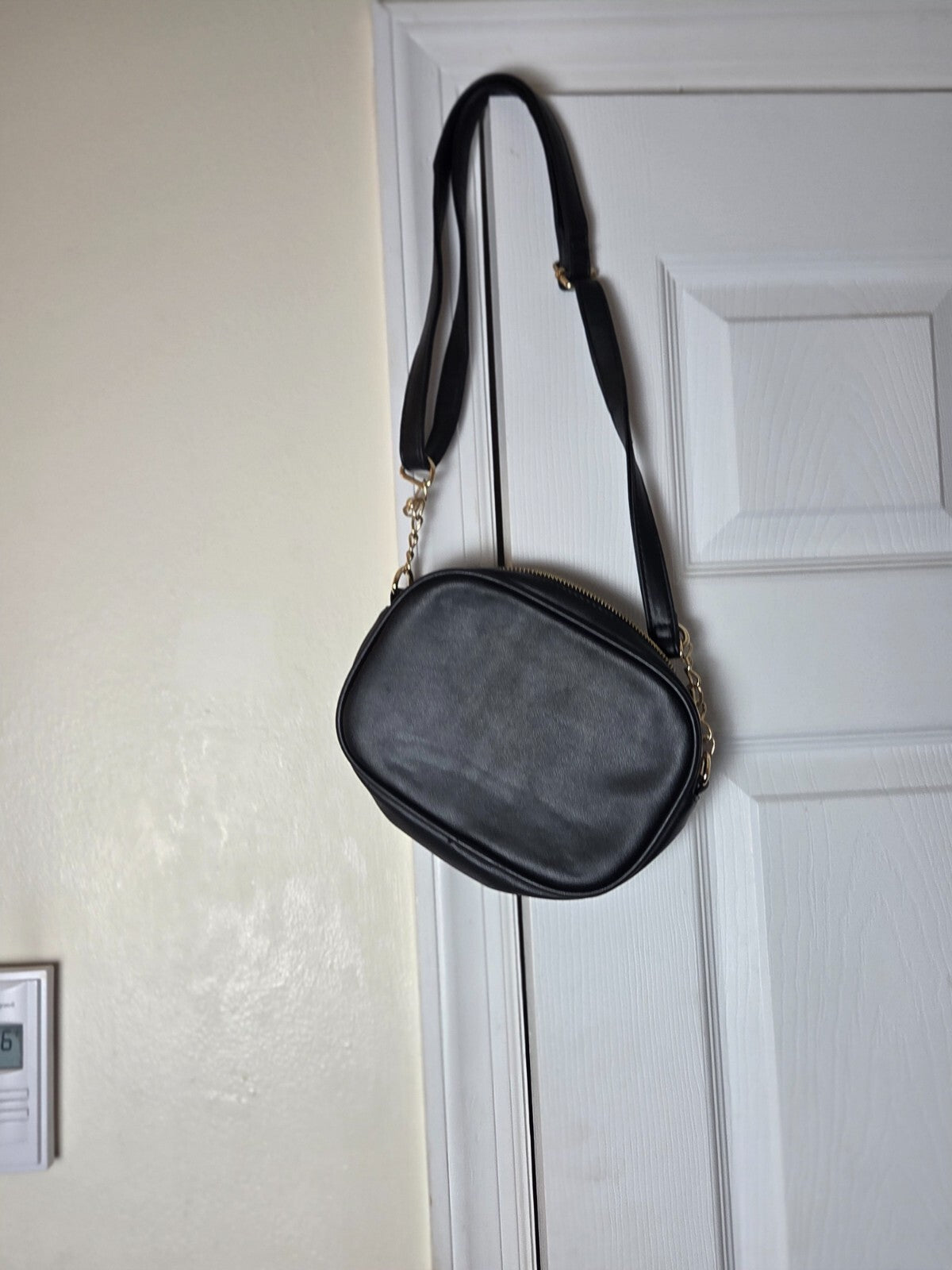 Bebe Black Shoulder Bag for Ladies   Stylish Everyday Purse for Women 