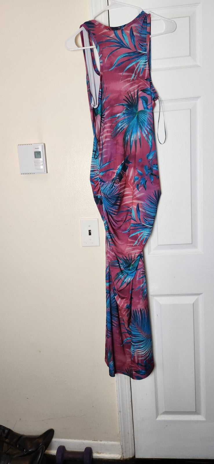 Venus Tropical Maxi Dress Women’s Sleeveless Summer Vacation Long Dresses Medium