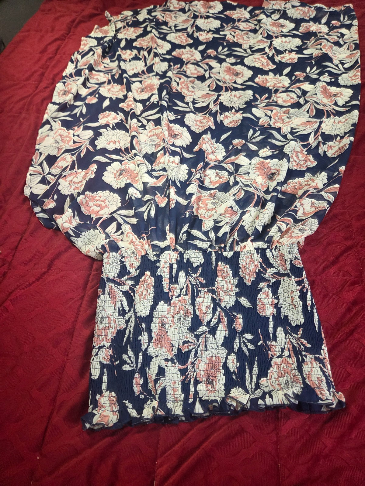 Women’s Sheer Swimwear Cover-Up Dress Size Medium Beach Pool Summer Outfit