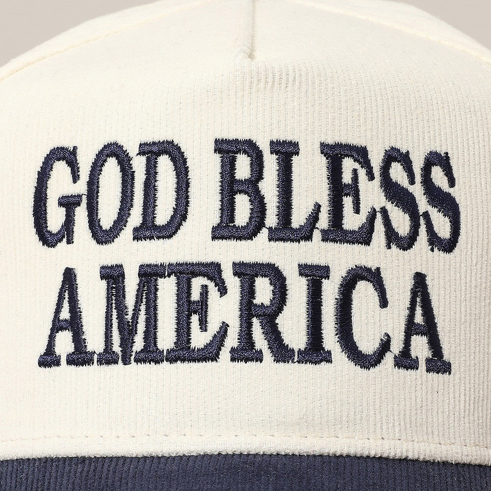 GOD BLESS AMERICA Embroidered Baseball Cap USA Patriotic Hat Adjustable