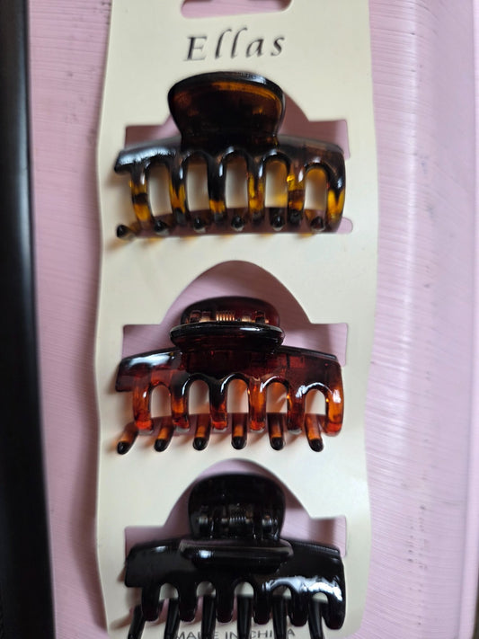 3 Piece Claw Clip Hair Set for Women Strong Hold Matte Hair Claws Accessories