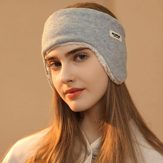 3Pcs Winter Fleece Earmuff Headband Set Thermal Knit Ear Warmer Multi-Color