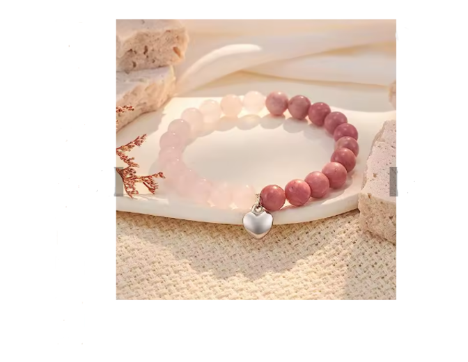 "Life is Tough But So Are You" Crystal Healing Bracelet Gift for Women Jewelry