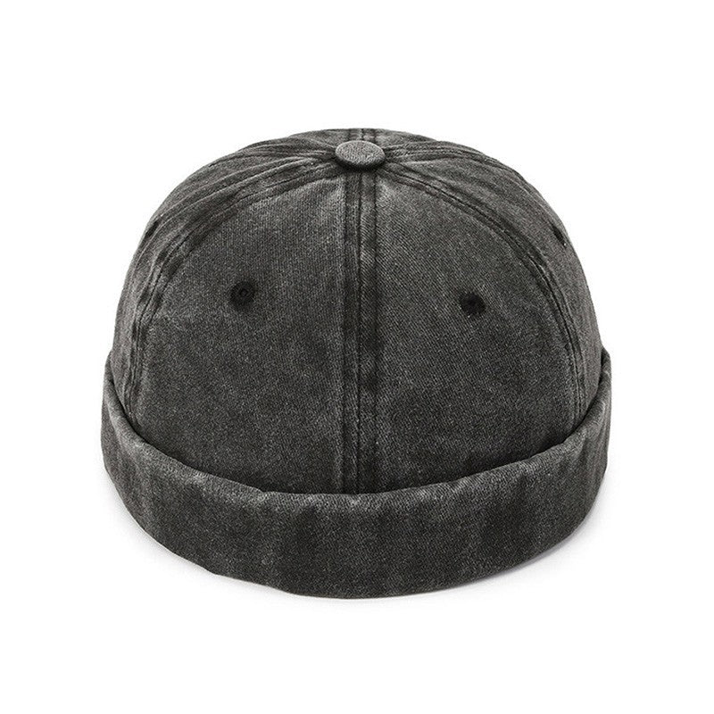 3pcs Multi-Color Docker Cap Set Brimless Retro Sailor Beanie Adjustable Skullcap