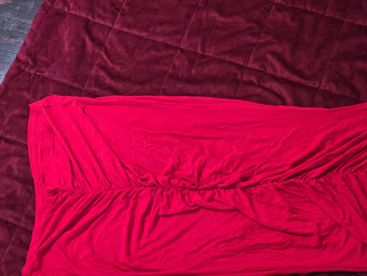 VENUS Women’s Sleeveless Red Dress Size Medium Flowy Summer Casual Midi Dress