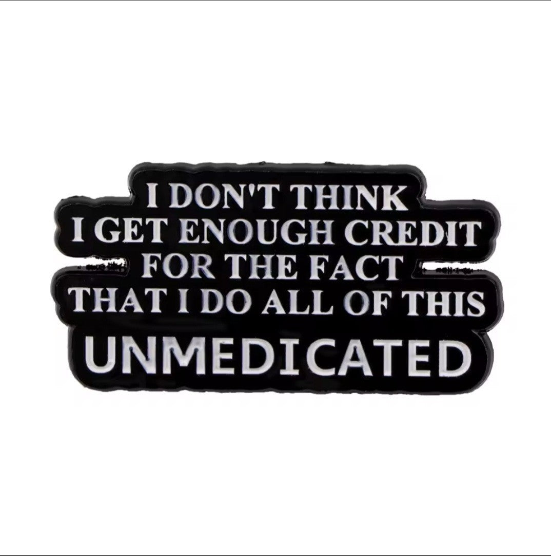 3pc Funny Sarcastic Brooch Pin Set Humorous Enamel Lapel Badges