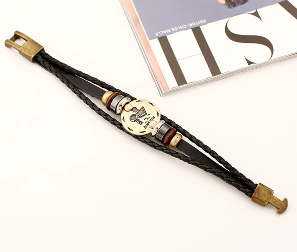 2 Pcs Aquarius Zodiac Sign Bracelet Horoscope Jewelry Astrology Gift 