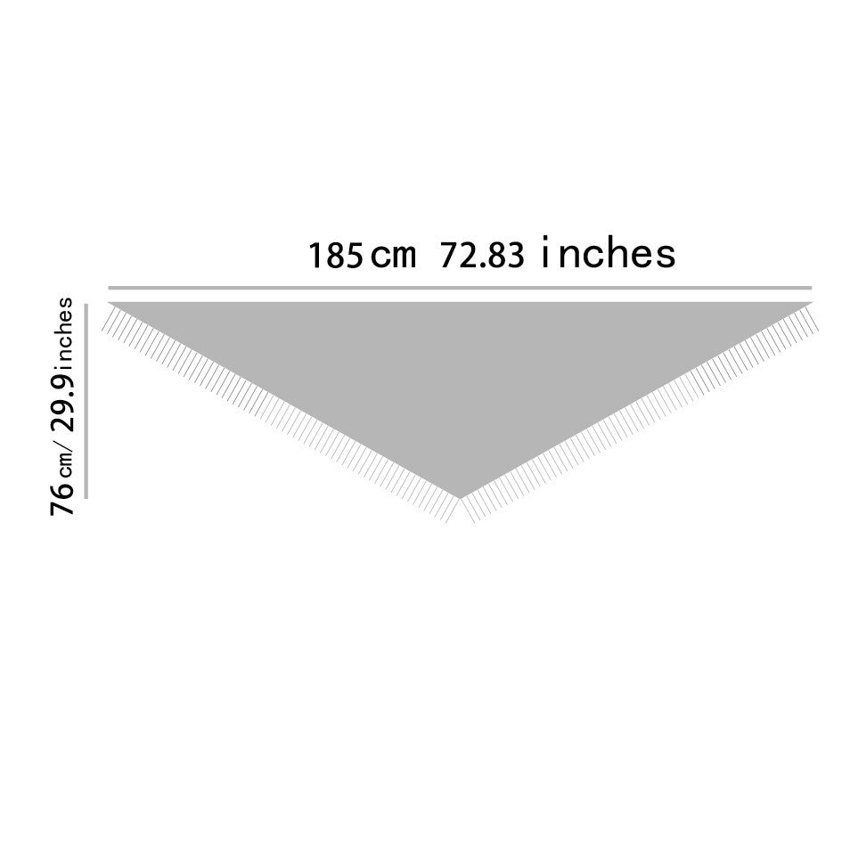 Black Knit Triangle Poncho Cape Shawl Wrap Fringe One Size Winter Fall Cozy Warm