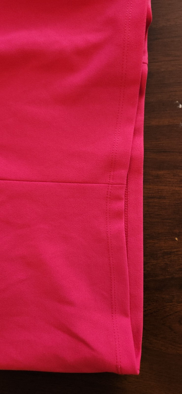 Venus Ruffled Hem Off Shoulder Dress for Women Pink Wedding Guest Dresses Medium