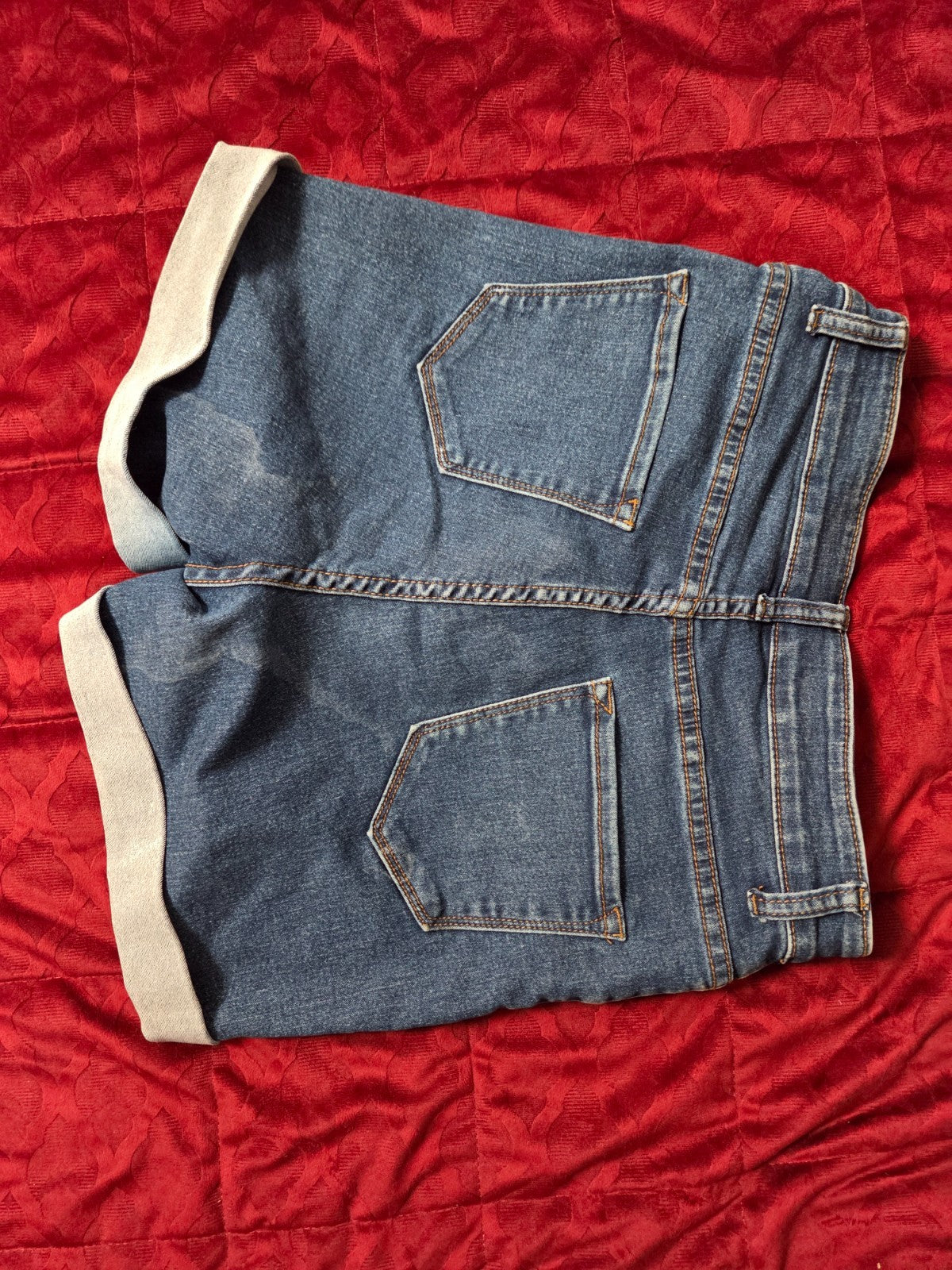 Classic High-Waisted Denim Shorts for Women