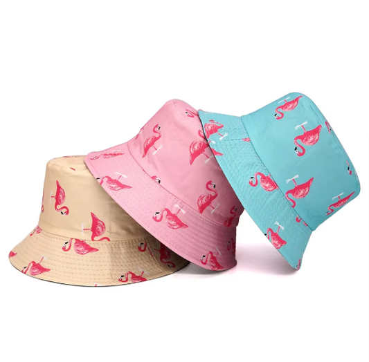 Pink Flamboyance Reversible Bucket Hat