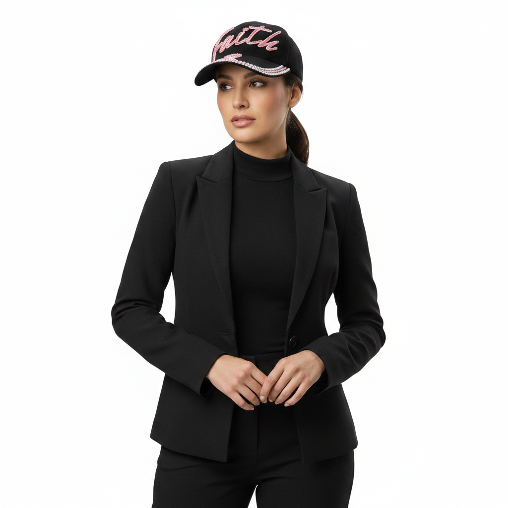 Black Faith Cap – Front