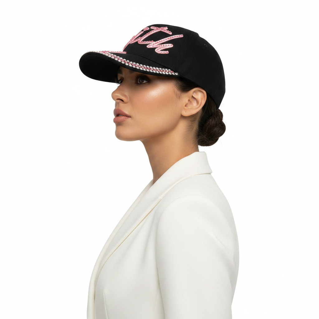 Black Faith Cap – Side