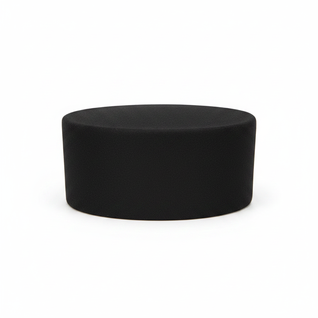 Black Pillbox Hat - Product Front