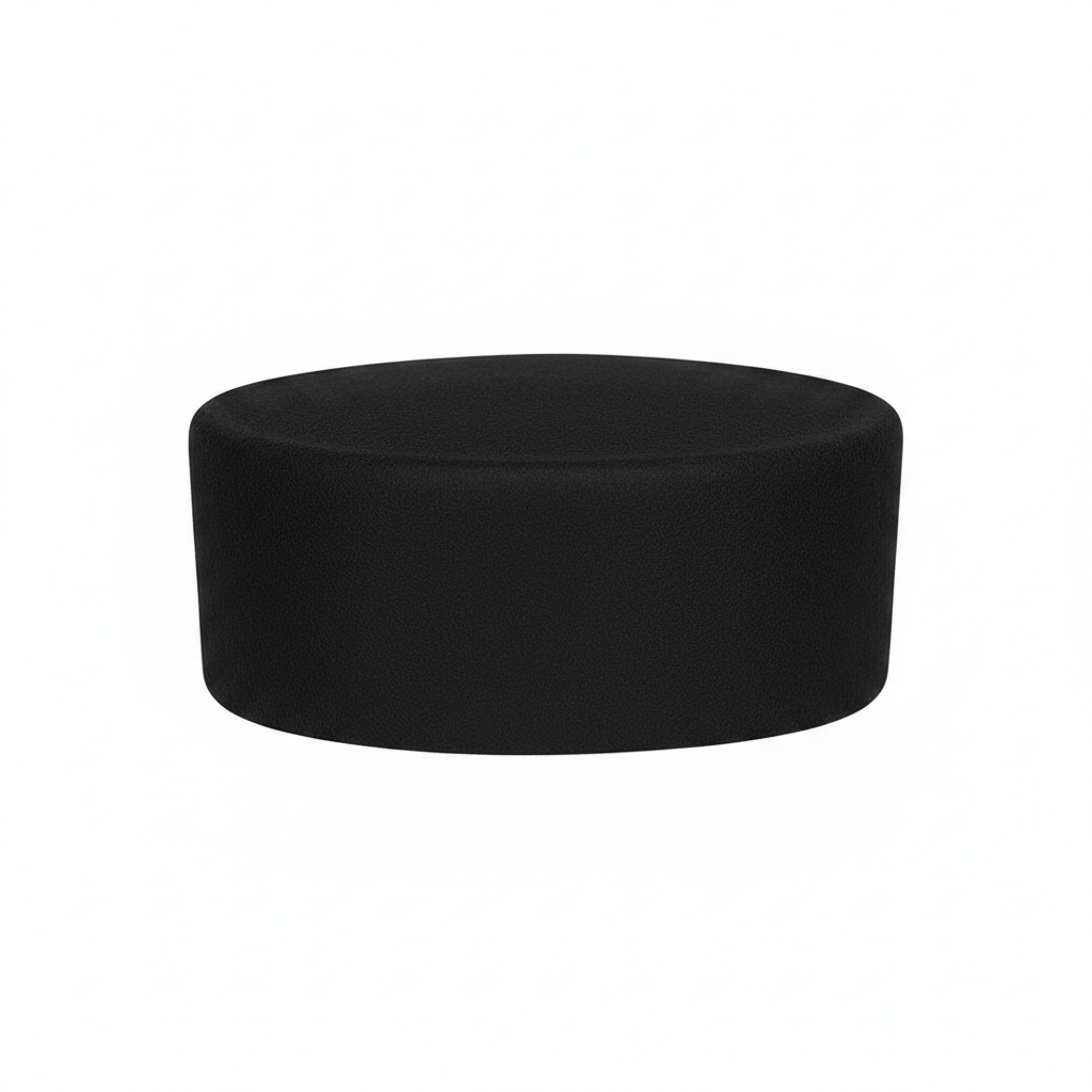 Black Pillbox Hat - Product Side