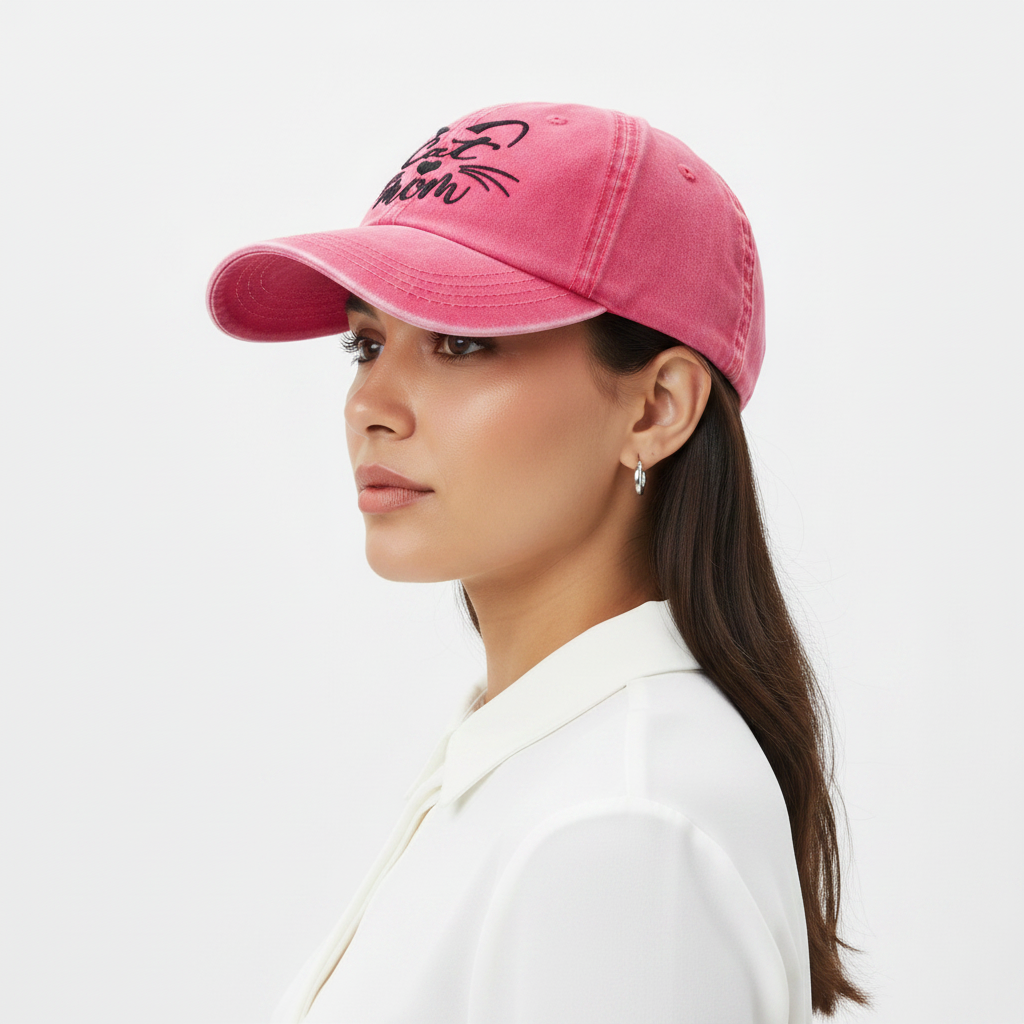 Cat Mom Cap – Side