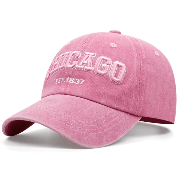 CHICAGO Cotton Baseball Cap - Hautefull