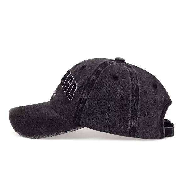 CHICAGO Cotton Baseball Cap - Hautefull