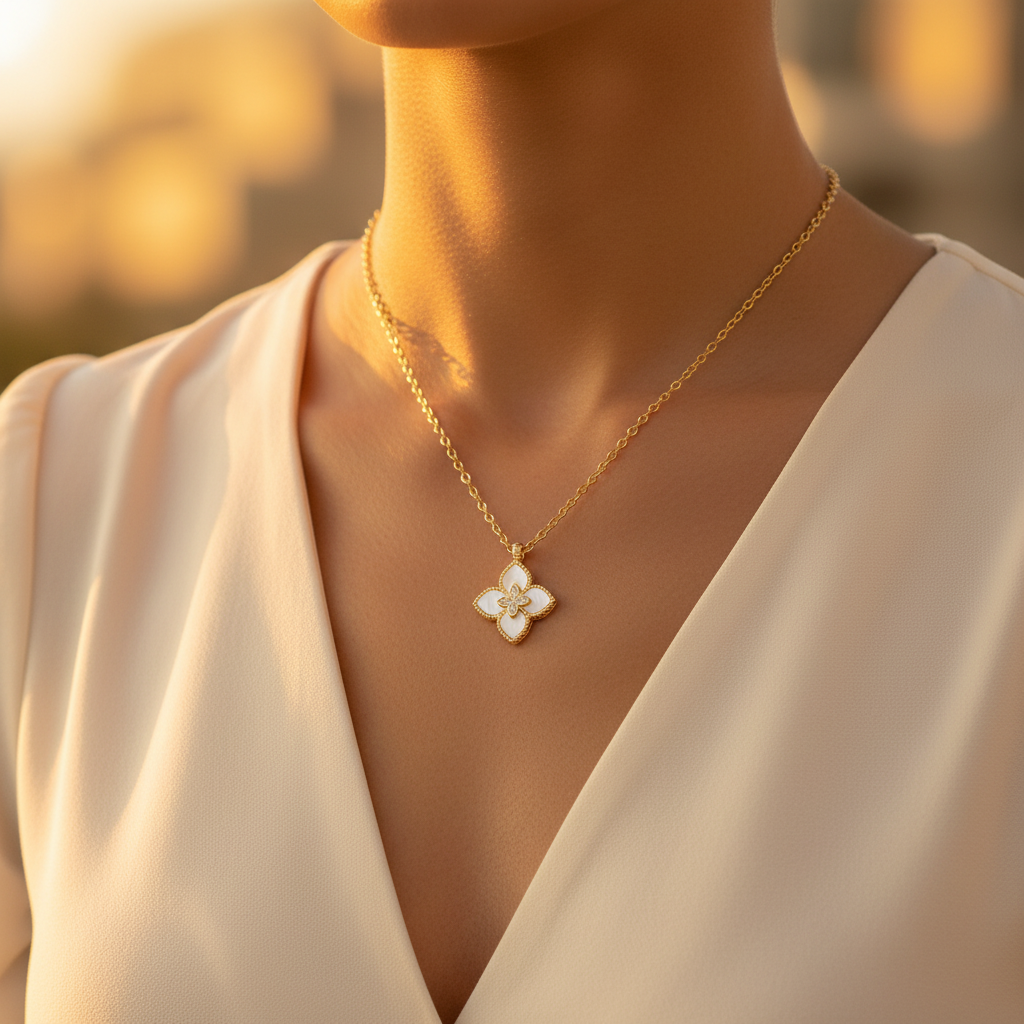 Collarbone close-up
