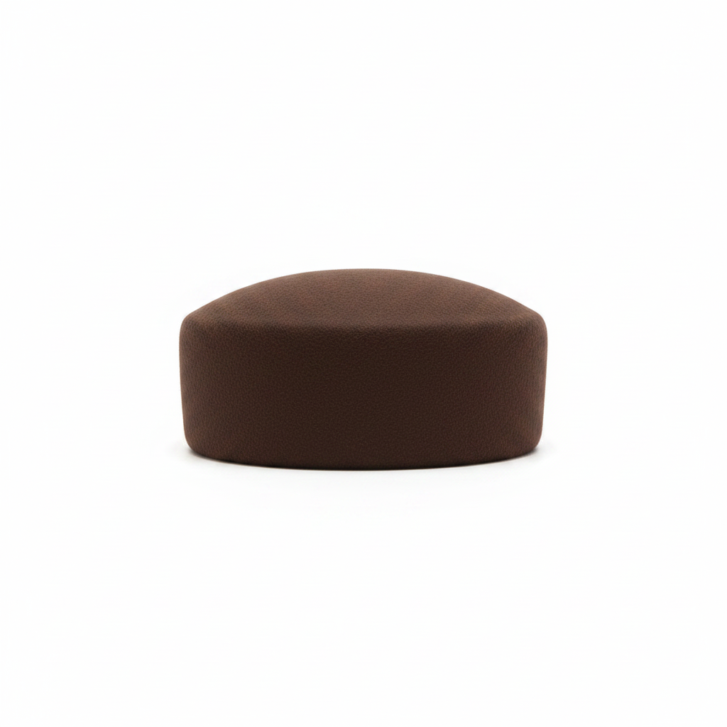 Dark Brown Pillbox - Product Front