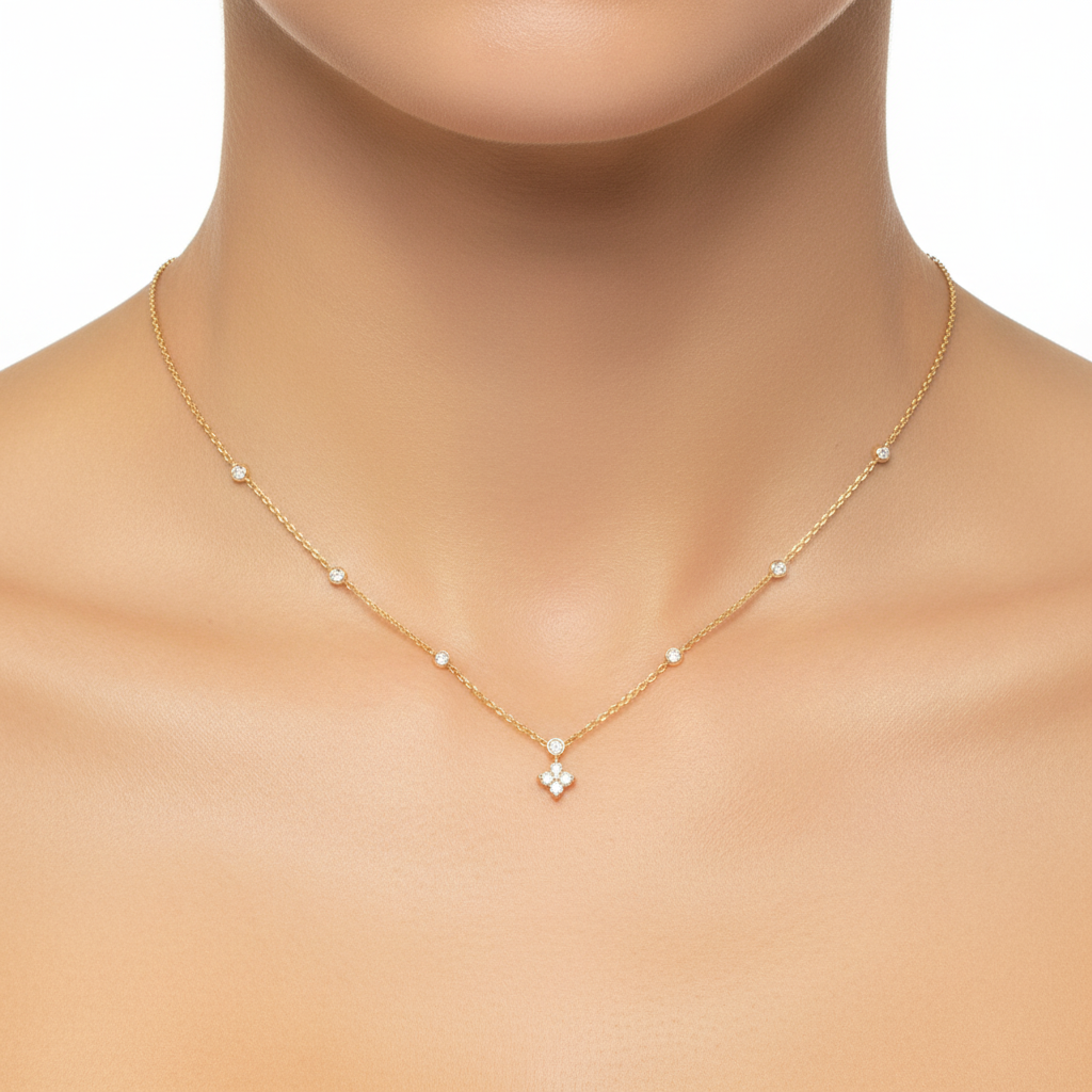 Extreme close-up pendant