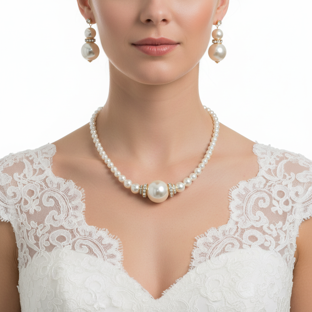 Faux Pearl Set – Detail