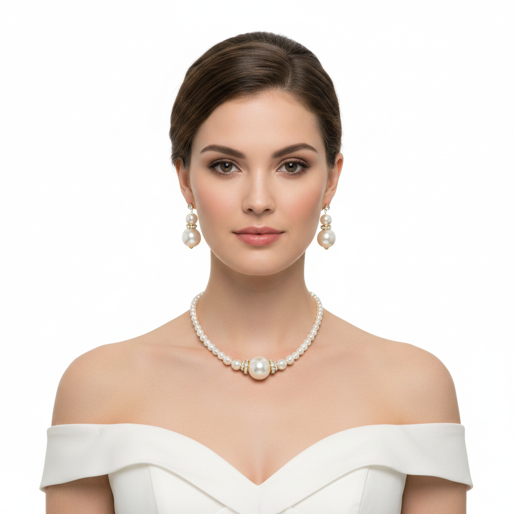 Faux Pearl Set – Front