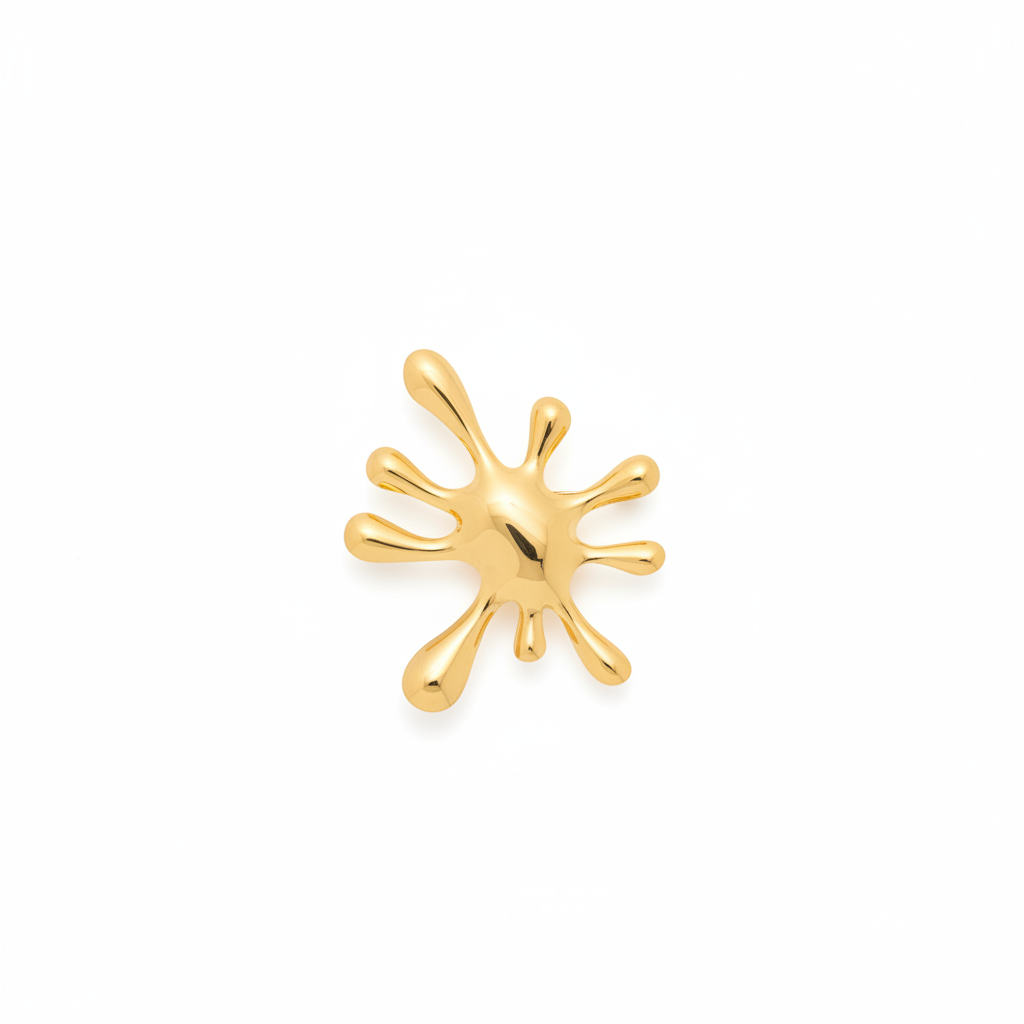 Gold product shot