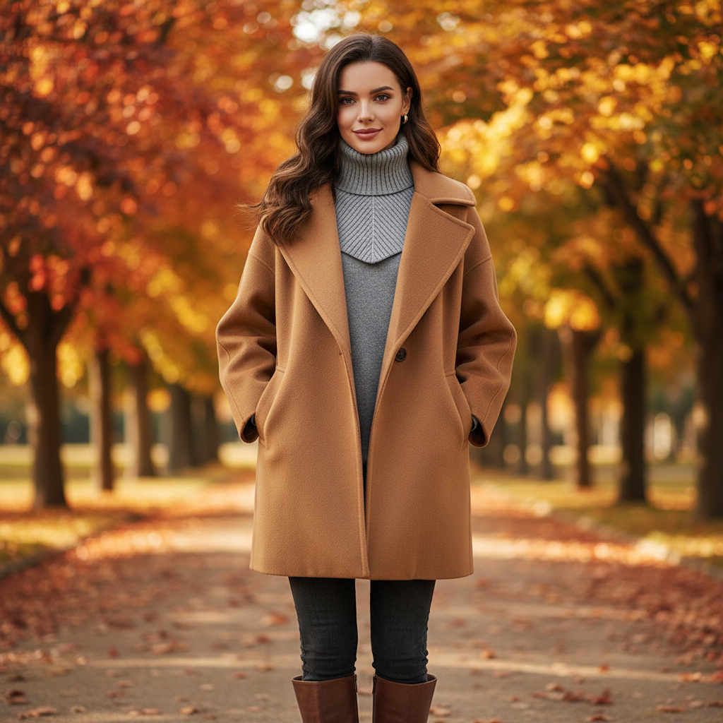 Gray Knit Dickey – Front