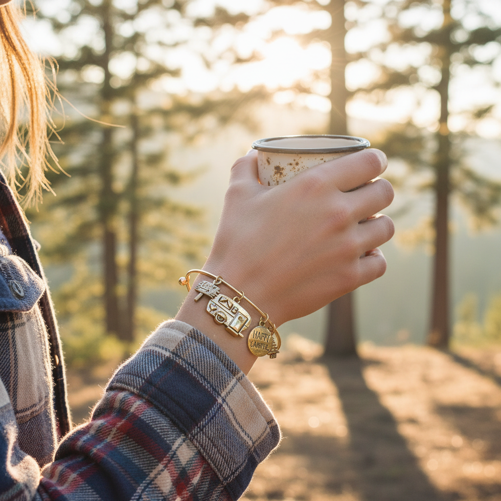 Happy Camper Bracelet - Campsite
