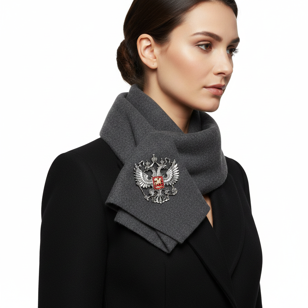 Imperial Eagle Brooch Lifestyle Side