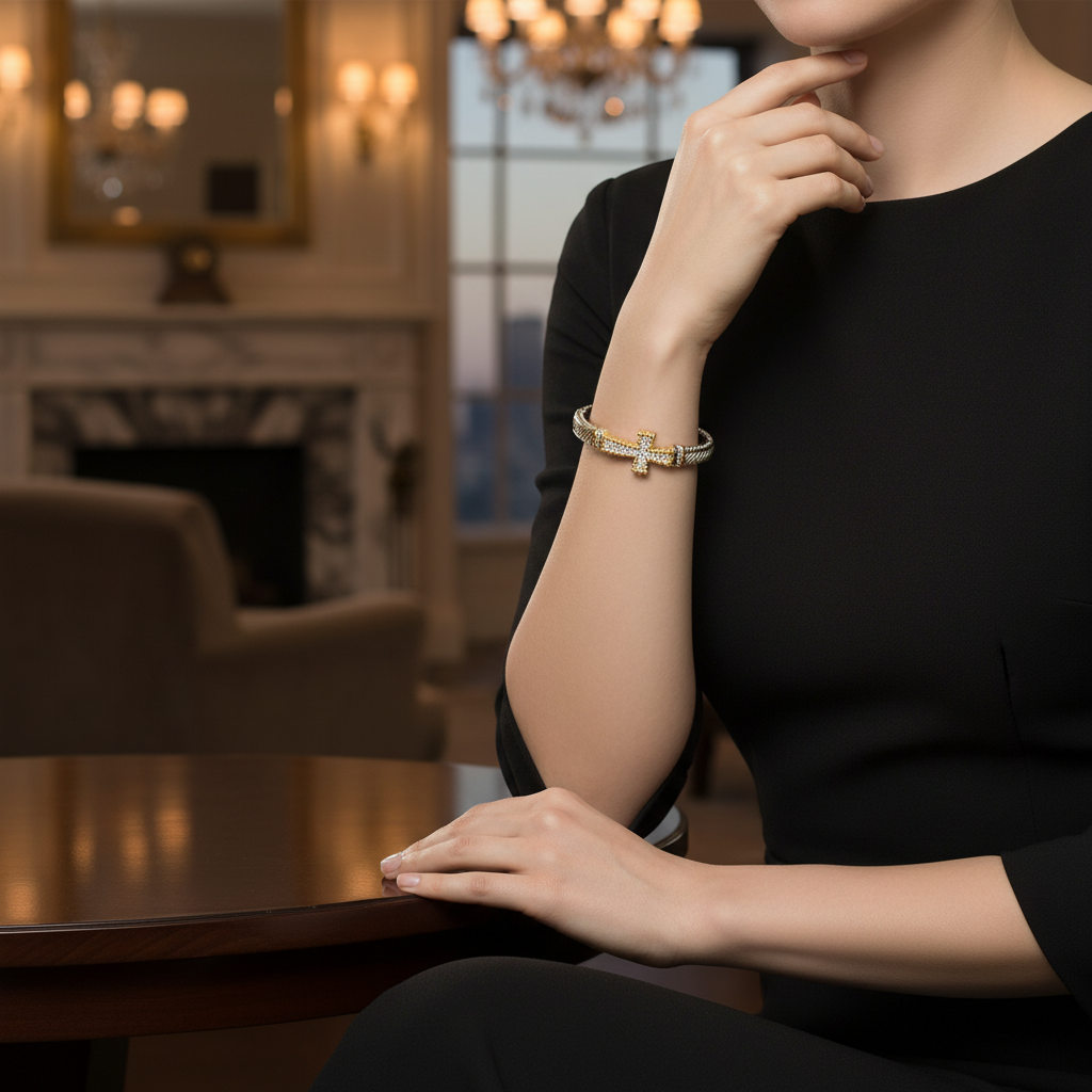 Indoor black dress square