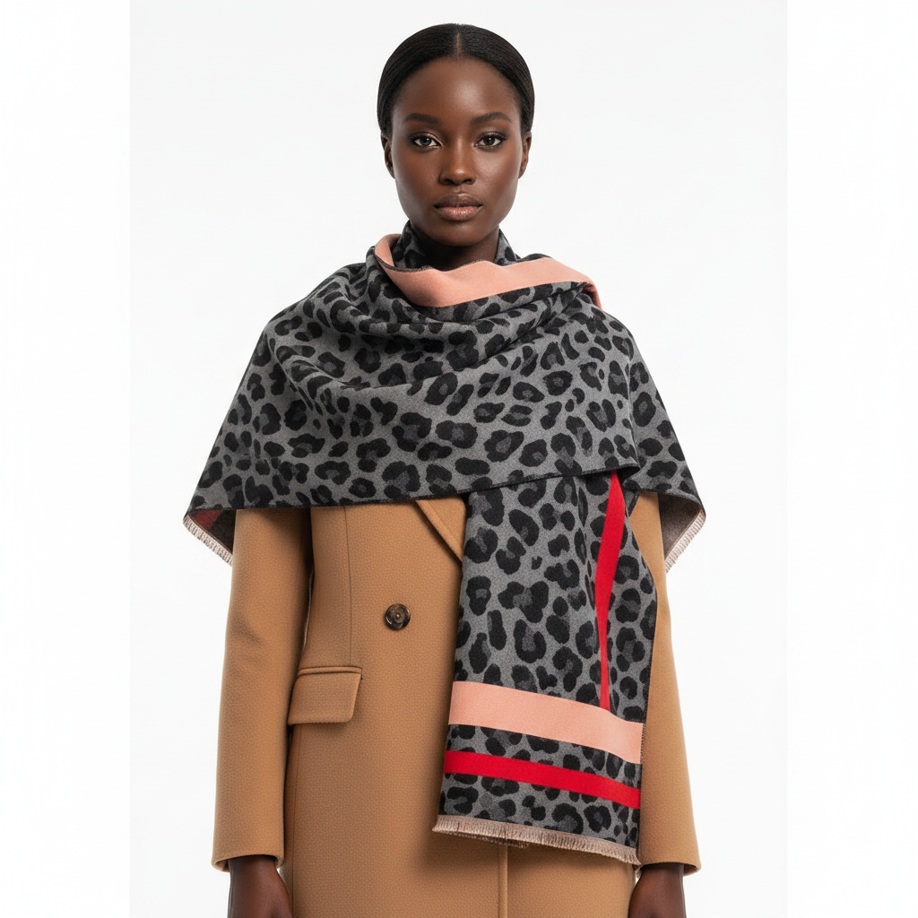 Leopard Scarf Lifestyle Front