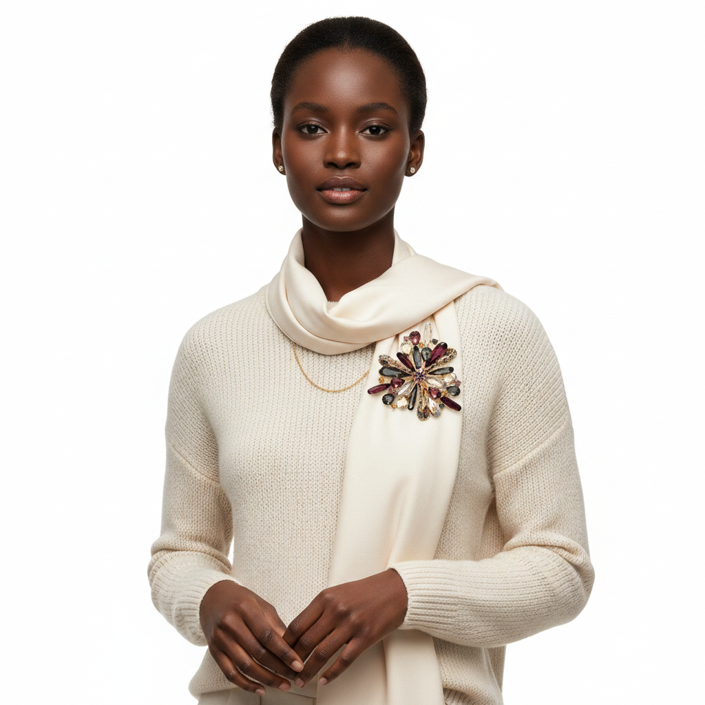 Lifestyle - Ivory Scarf