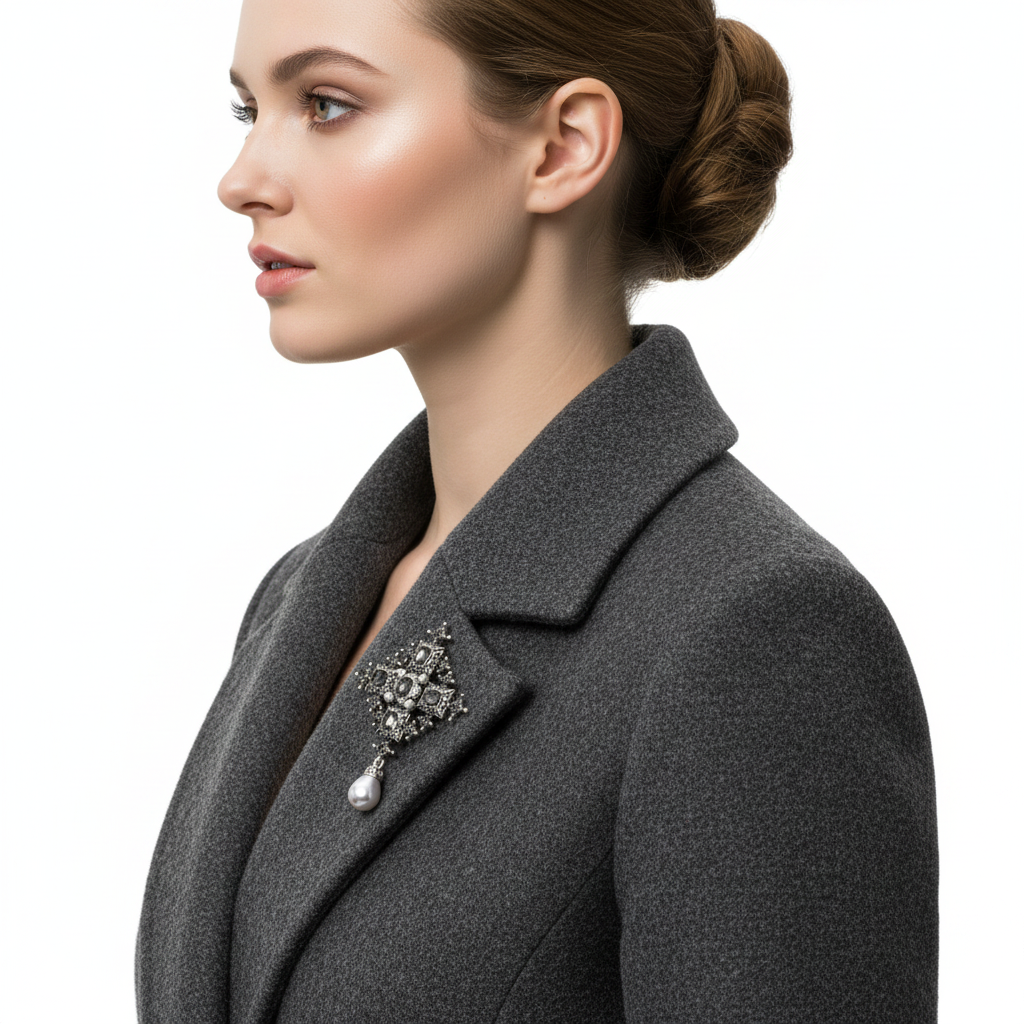 Lifestyle Side - Charcoal Coat