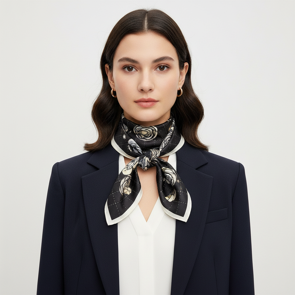 Neck scarf front view