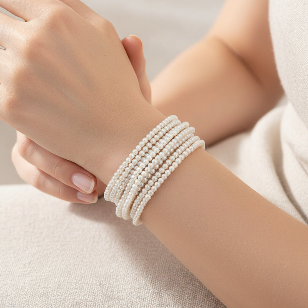 Pearl Bracelet Lifestyle - Front