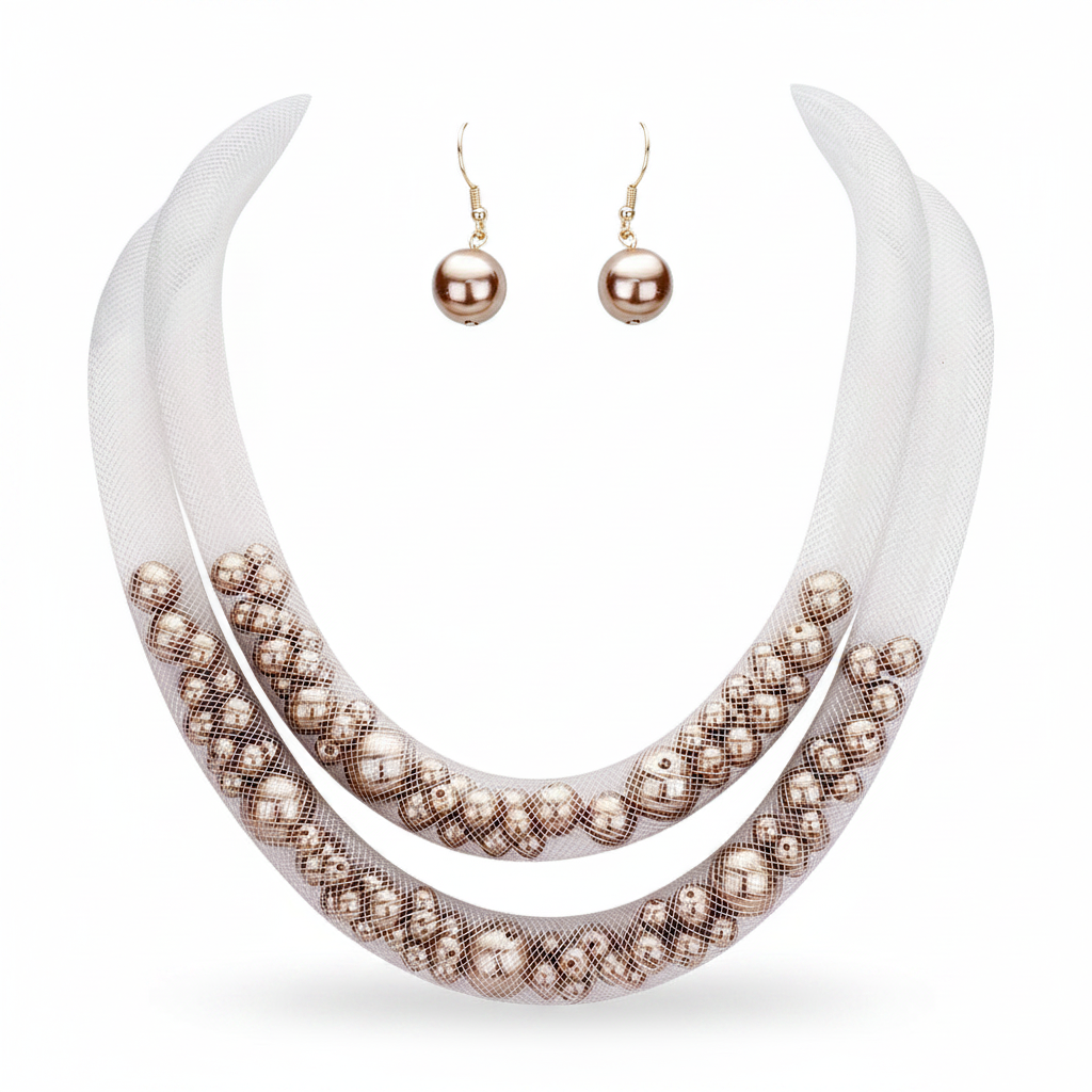 Pearl Collar Set - Front