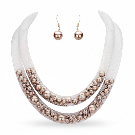 Pearl Collar Set - Front