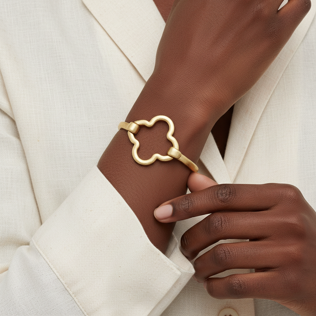 Quatrefoil Bangle – Solo Lifestyle