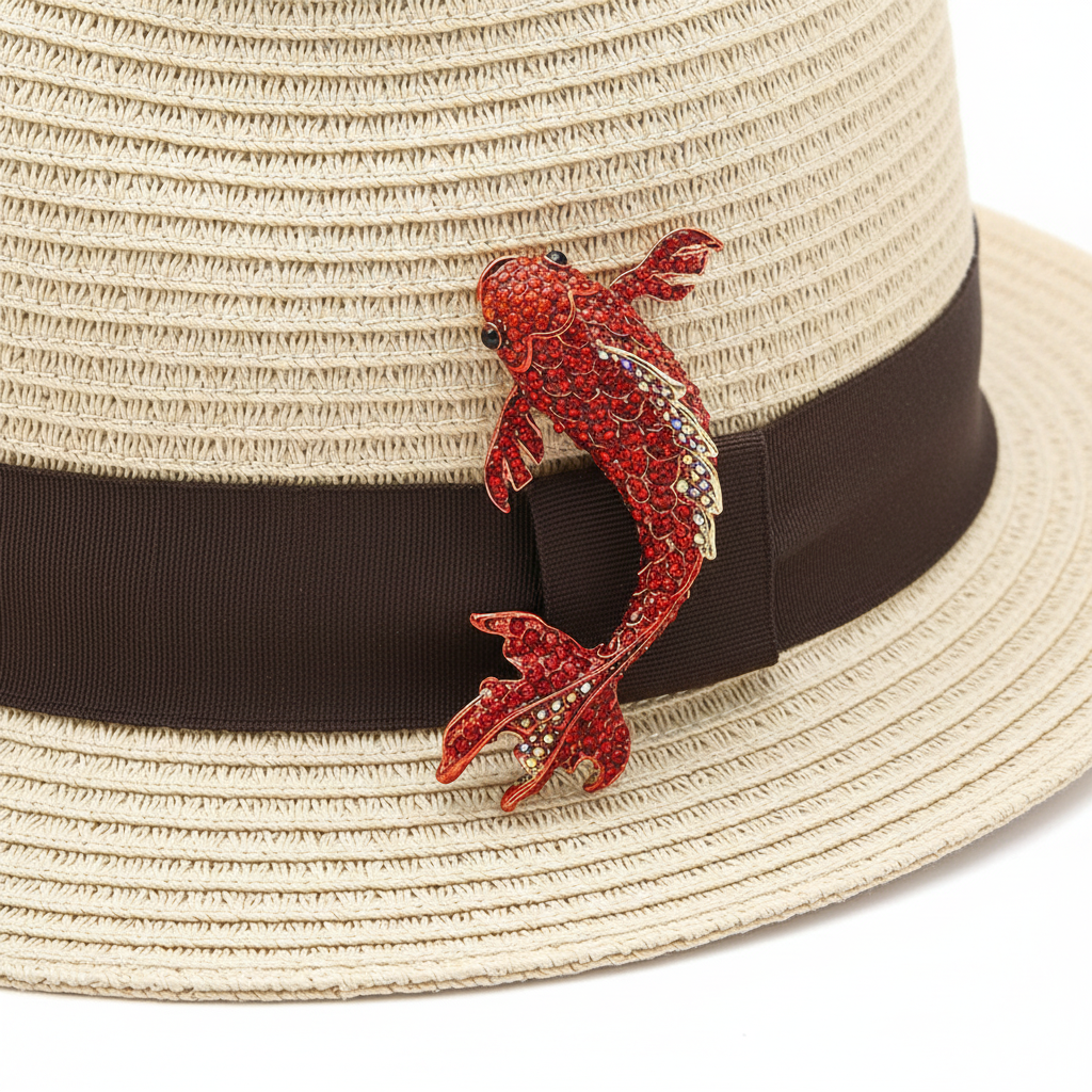 Red Koi – Fedora Styling