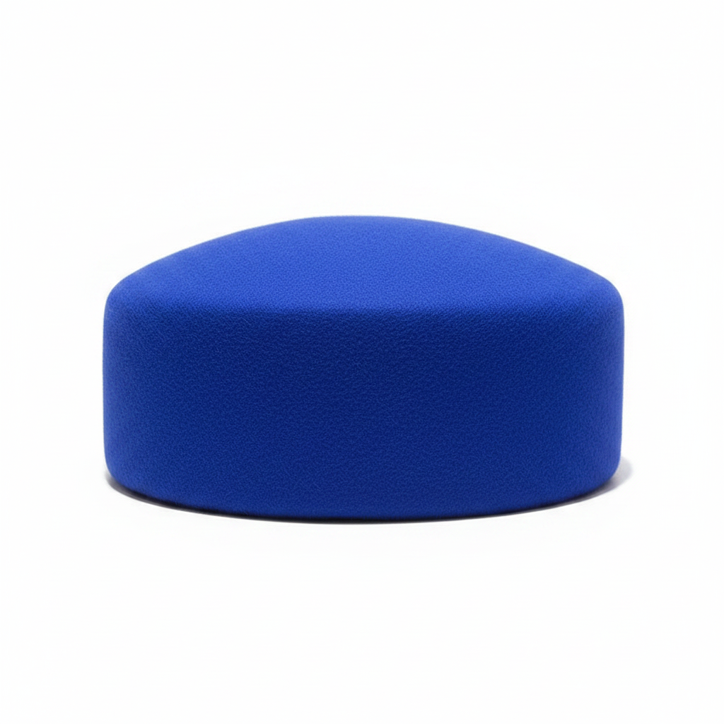 Royal Blue Pillbox Hat – Side