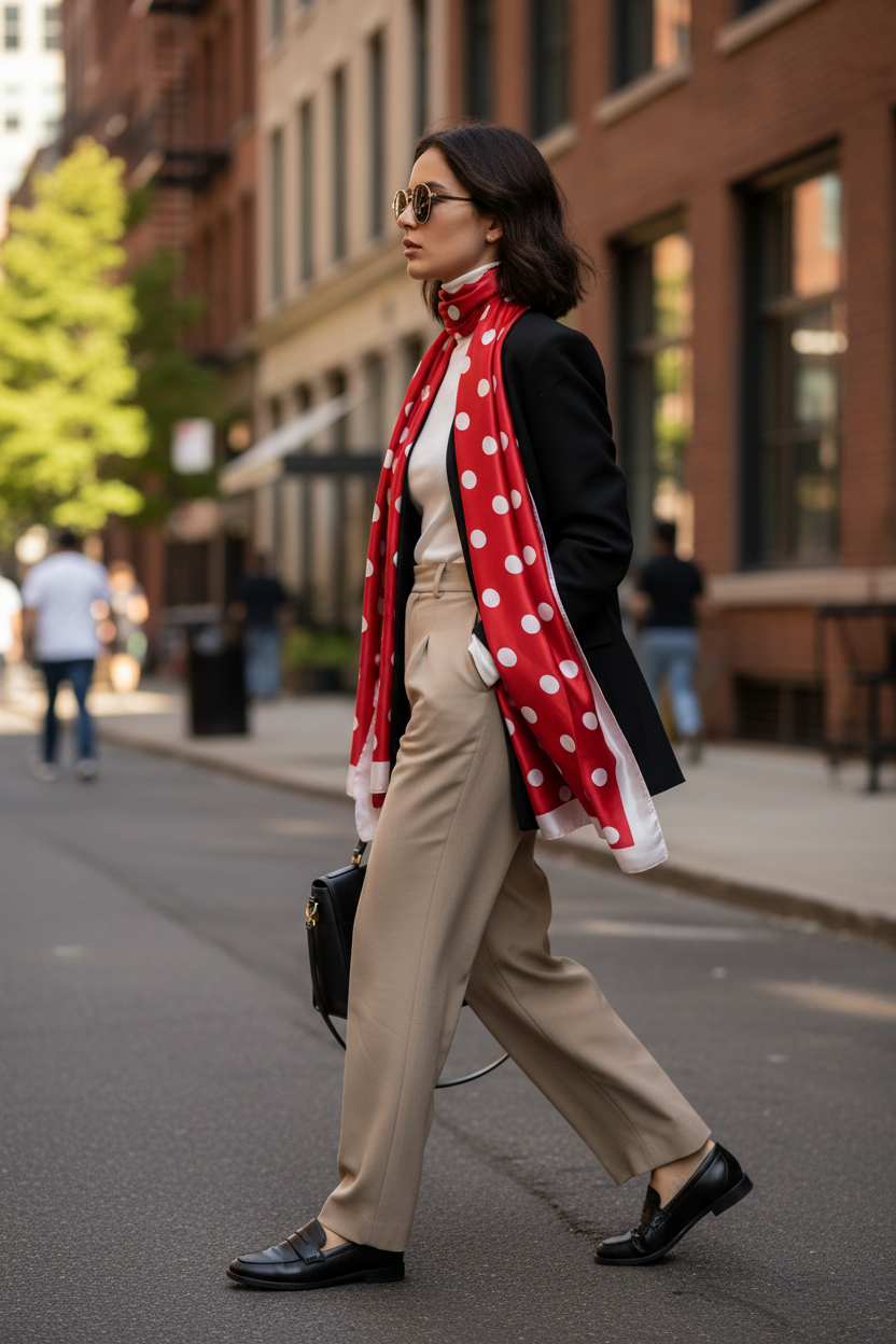 Side view neck wrap