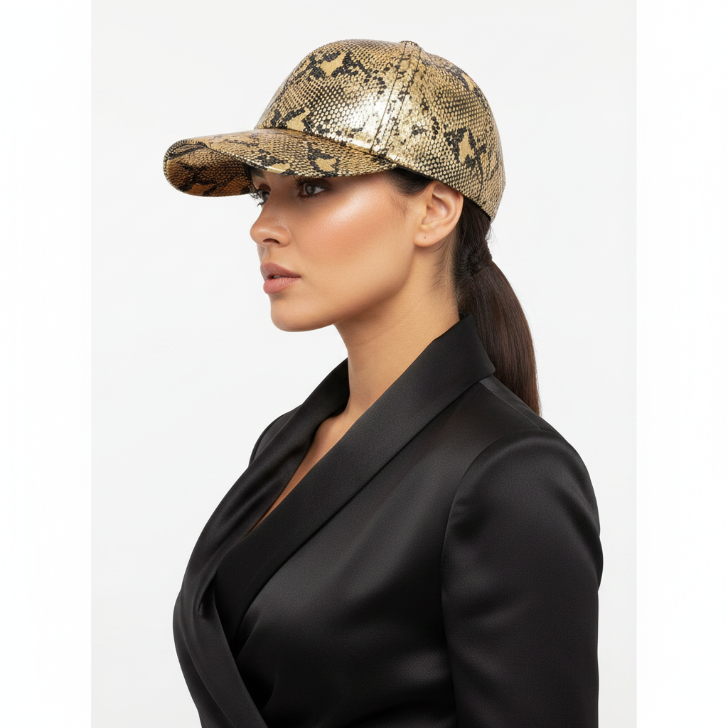 Snakeskin Cap – Side Lifestyle