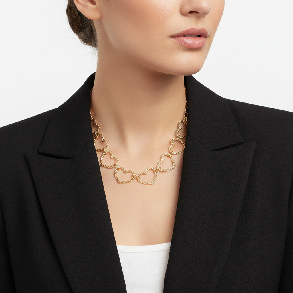 Styled with blazer