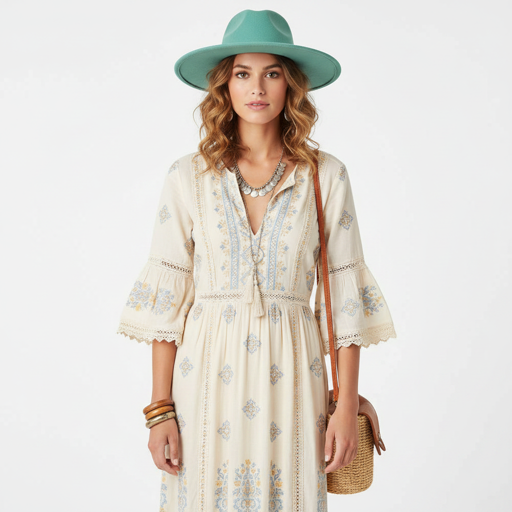 Teal Fedora - Front